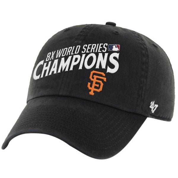 San Francisco Giants '47 8 Time World Series Champion Clean Up Adjustable Hat