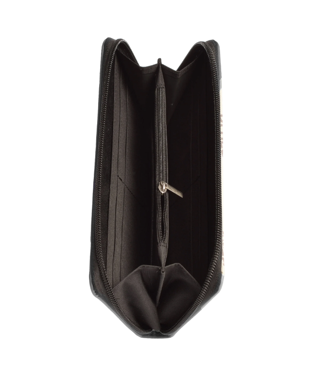 Baltimore Ravens Little Earth Zip Organizer Wallet Pebble