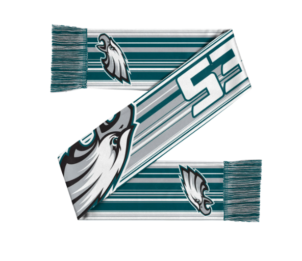 Philadelphia Eagles FOCO Hyper Stripe Scarf