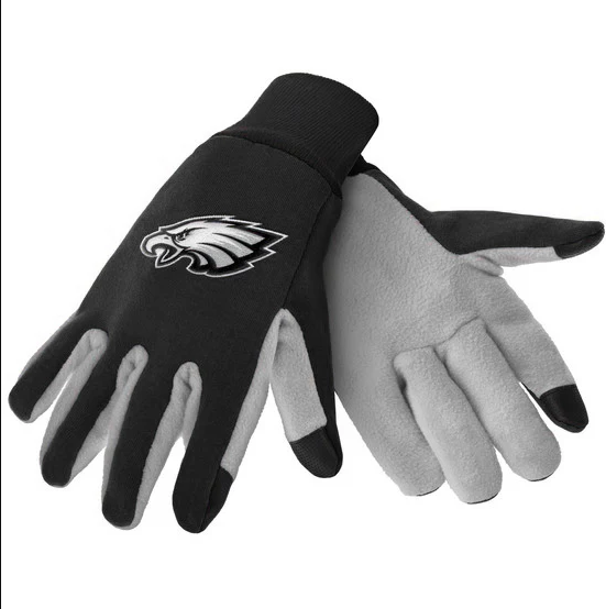 Philadelphia Eagles Forever Collectibles Texting Glove - Black