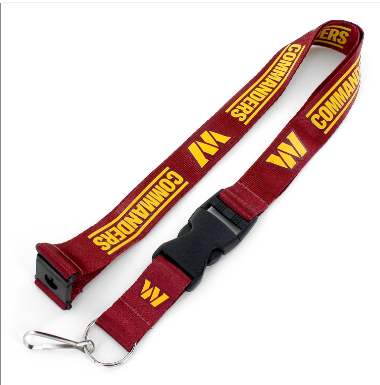 Washington Commanders Amino Burgundy Team Sports Lanyard