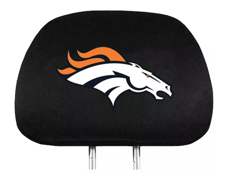 Denver Broncos Pro Mark Set of 2 Head Rest Covers