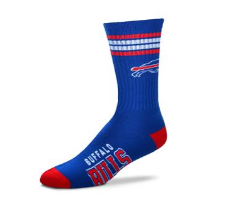Buffalo Bills For Bare Feet Deuce Socks