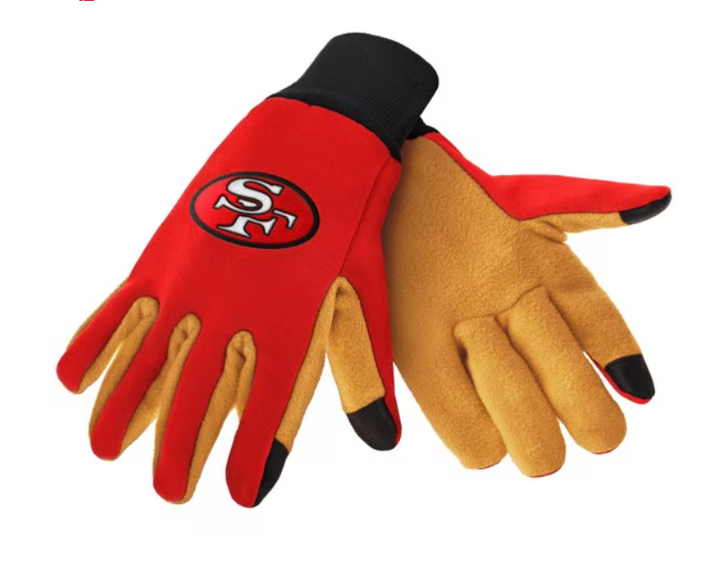 San Francisco 49ers Forever Collectibles Retro Texting Glove