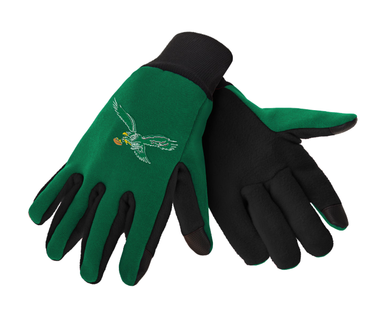 Philadelphia Eagles Forever Collectibles Retro Texting Glove - Green