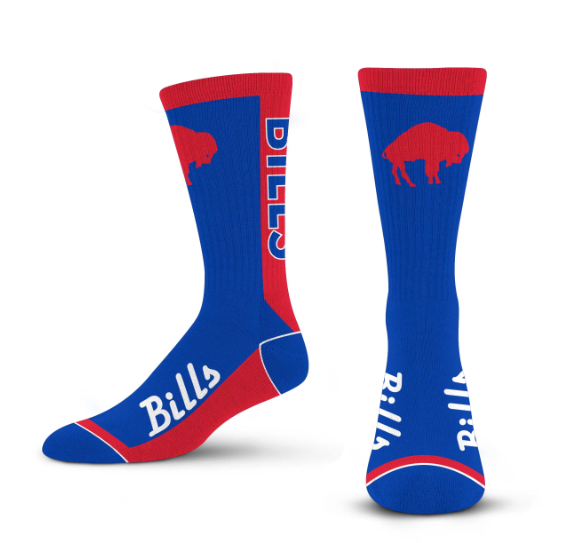 Buffalo Bills For Bare Feet Men's MVP Classic Sock