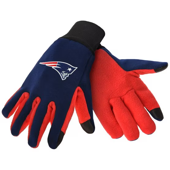 New England Patriots Forever Collectibles Texting Glove -Blue