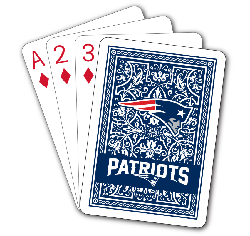 New England Patriots MoJo Playing Cards