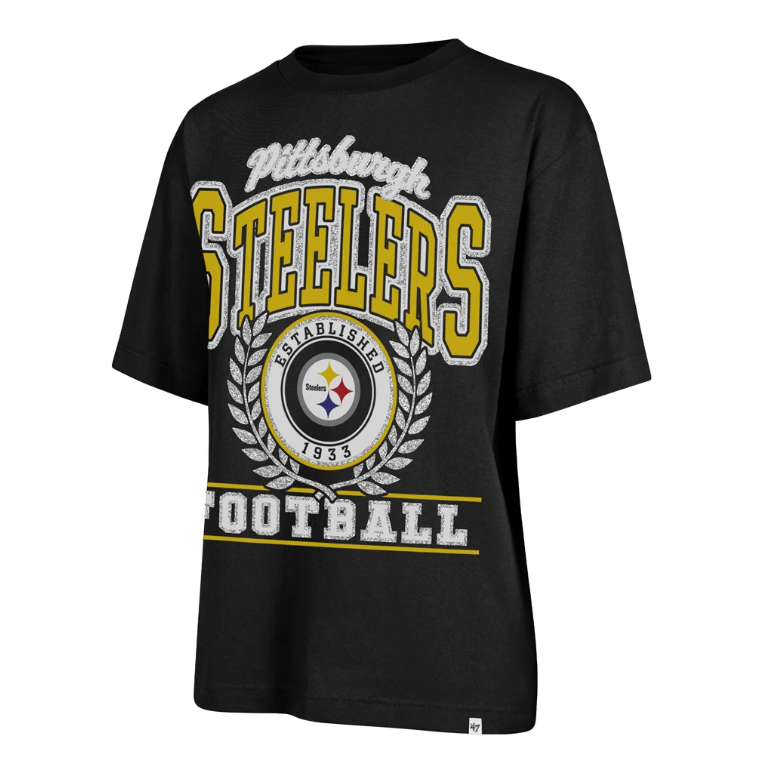 Pittsburgh Steelers '47 Women's Ring True Foundation T-shirt