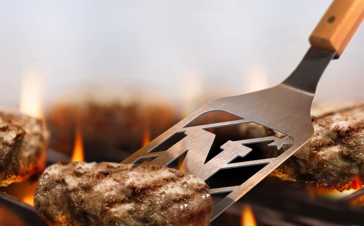 YouTheFan NCAA Navy Classic Series Sportula Stainless Steel Grilling Spatula