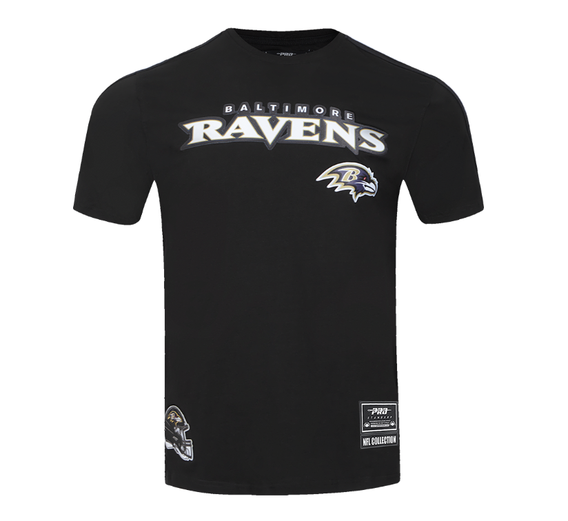 Baltimore Ravens Pro Standard Classic Chenilee T-Shirt- Black