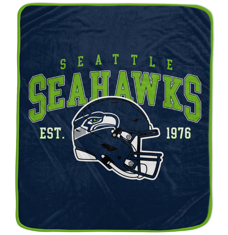 Seattle Seahawks Pegasus Vintage Arch Ultra Soft 50" x 60" Blanket