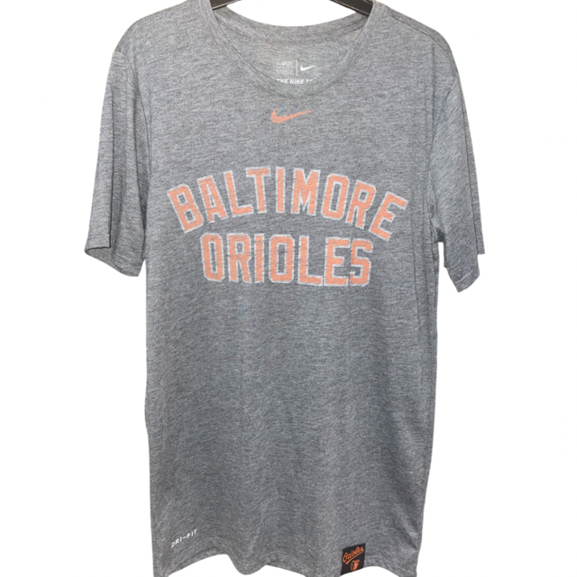 Baltimore Orioles Nike Swing Legend Heather Gray T-Shirt