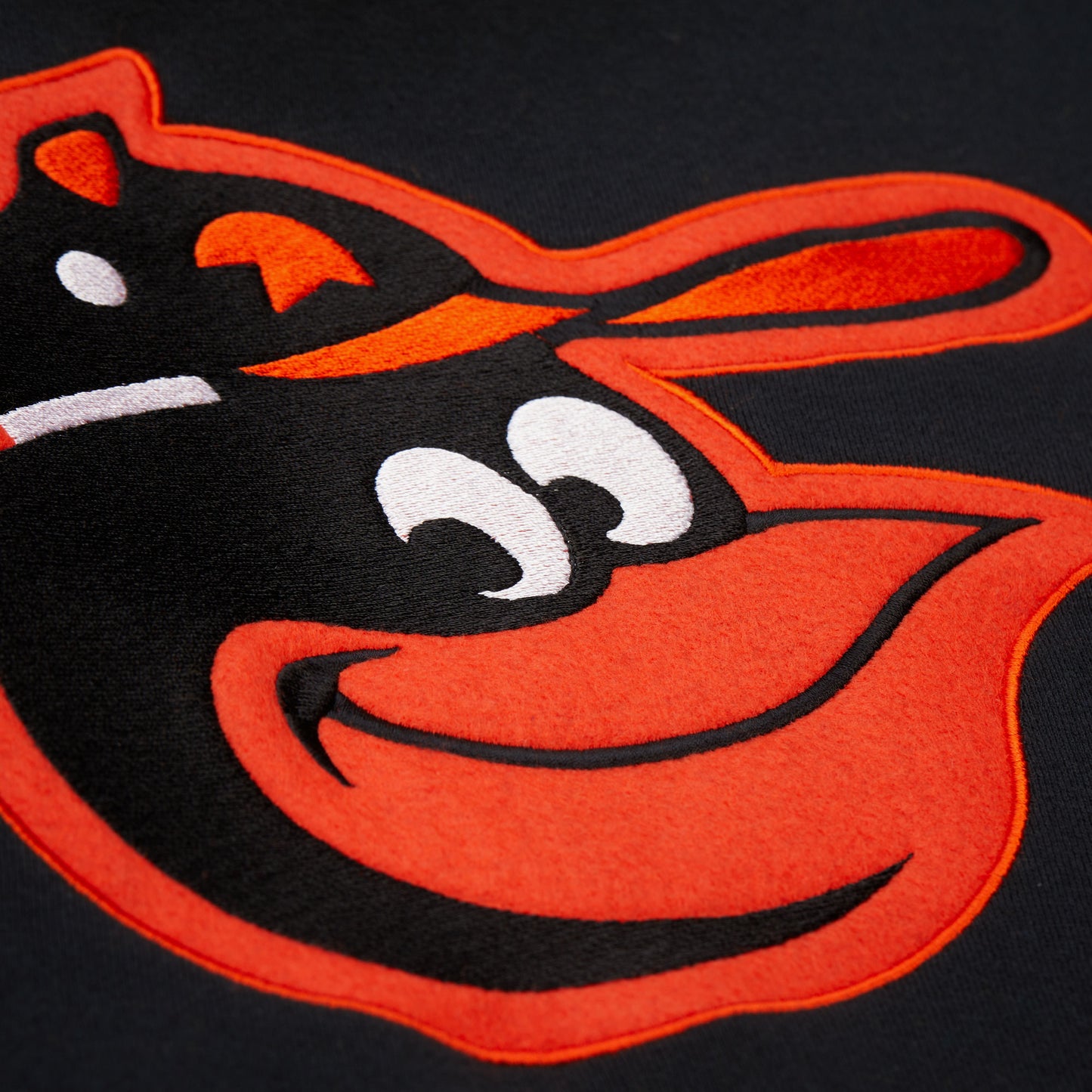 Baltimore Orioles Mitchell & Ness Team Origins Fleece Hoodie - Black