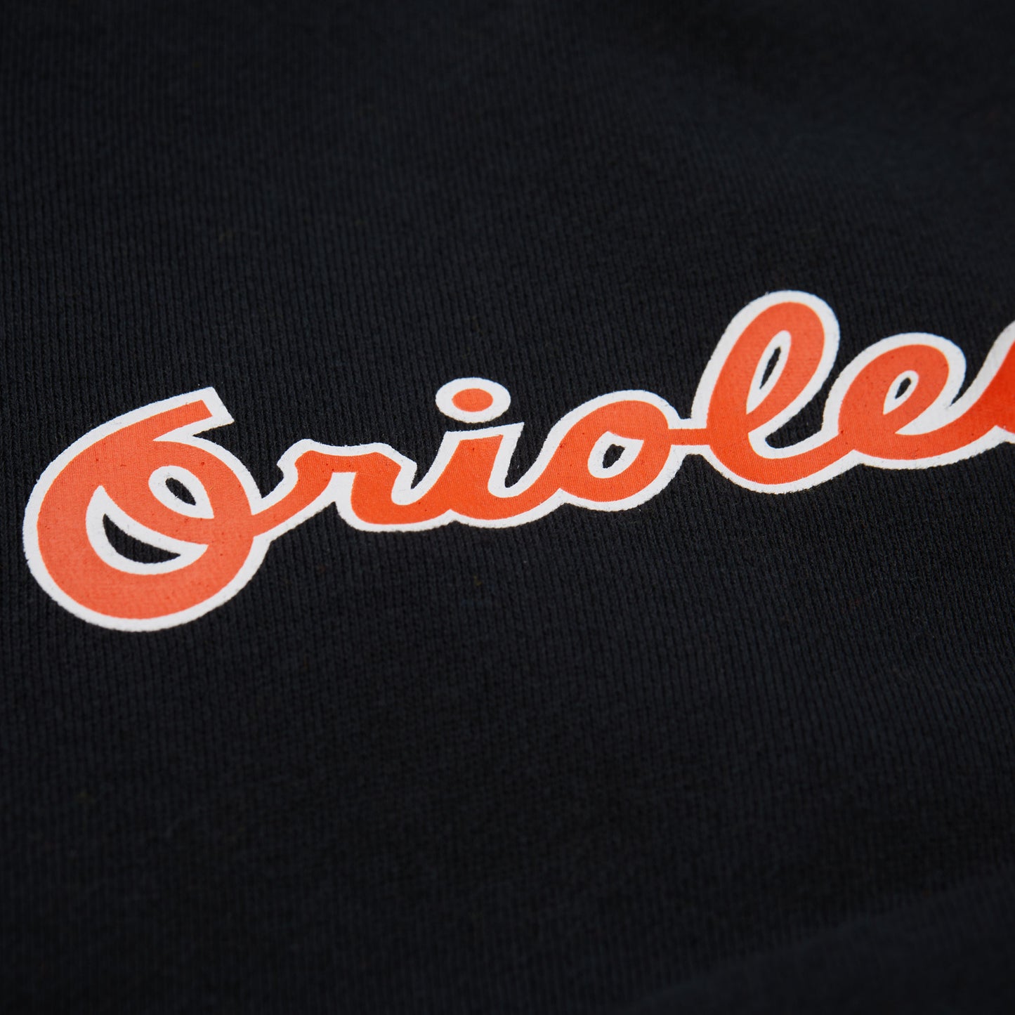 Baltimore Orioles Mitchell & Ness Team Origins Fleece Hoodie - Black