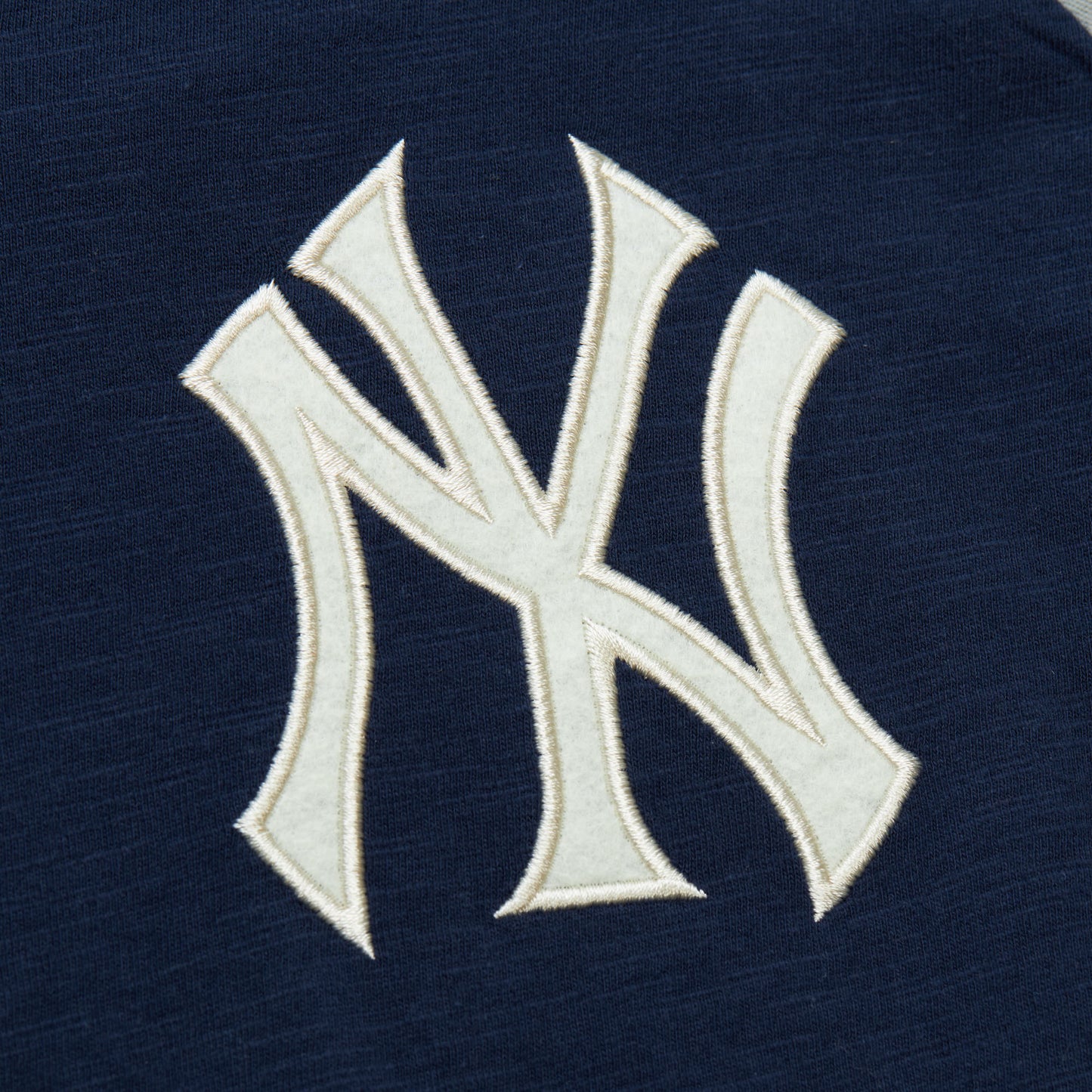 New York Yankees Mitchell & Ness Legendary Vintage Slub Henley Tee
