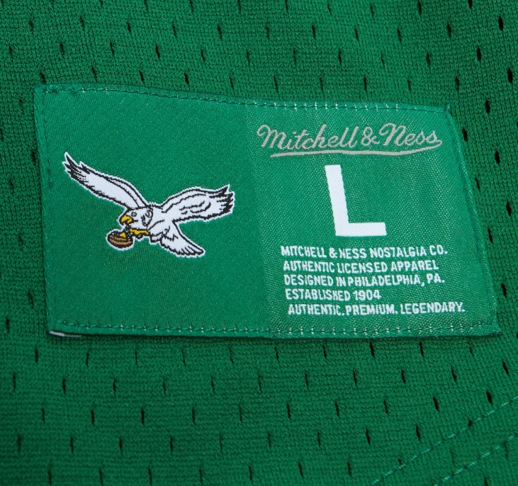 Philadelphia Eagles Mitchell & Ness 1992 Randall Cunningham Mesh Jersey
