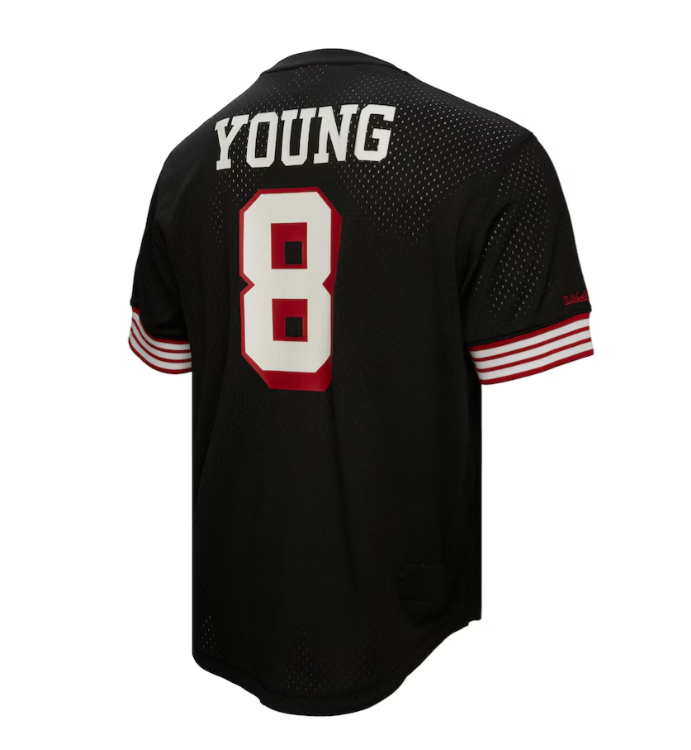 San Francisco 49ers Mitchell & Ness 1994 Steve Young Mesh Jersey
