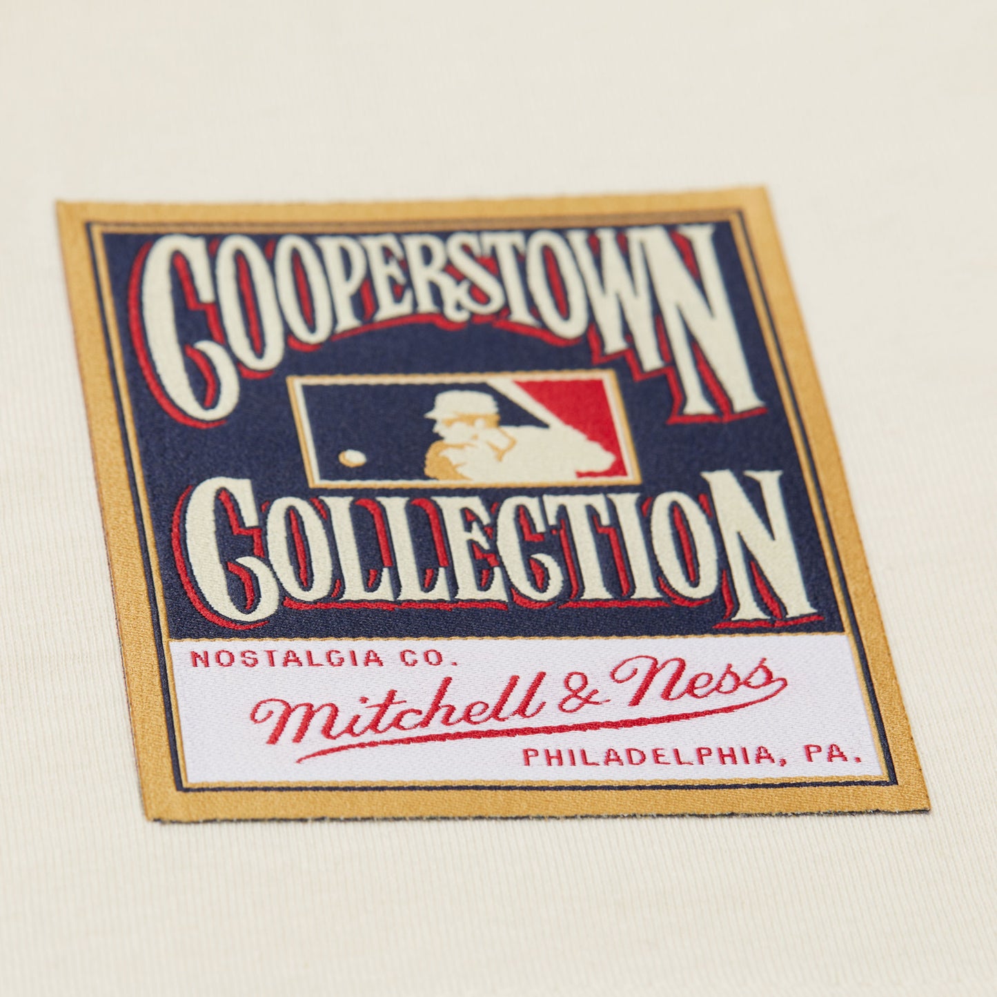 Baltimore Orioles Mitchell & Ness Big Face Tradition T-Shirt - Cream