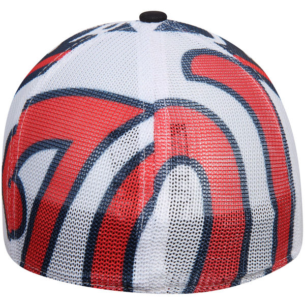 Washington Nationals New Era Logo Wrapped 39THIRTY Flex Hat - Red