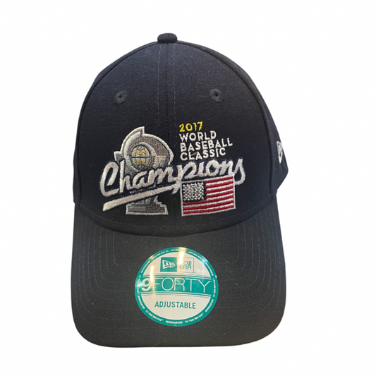 World Baseball Classic U.S.A New Era '17 Champions Adjustable Hat