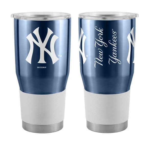 New York Yankees Logo Brands 30 oz Power Coat Ultra Tumbler
