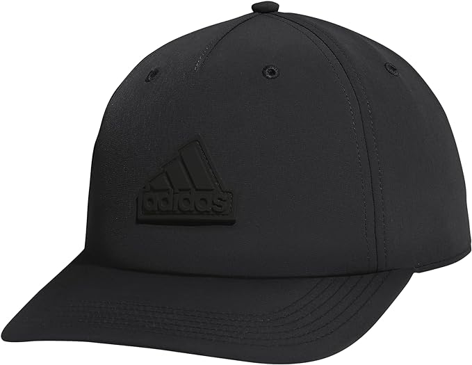 adidas Men's Sport 5-Panel, High Crown Structured Snapback Adjustable Cap / Hat