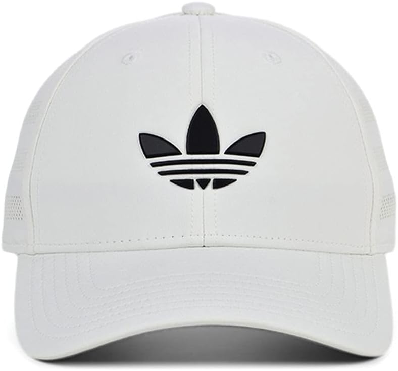 adidas Originals White / Black Beacon 4.0 Adjustable Hat
