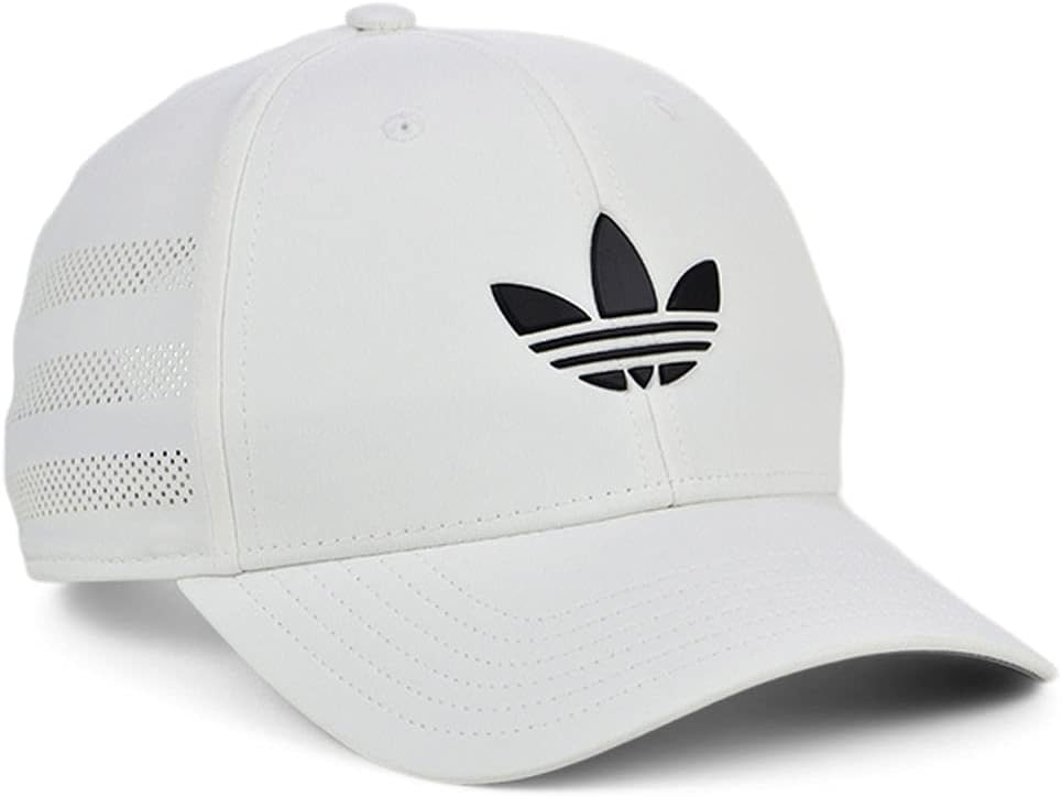 adidas Originals White / Black Beacon 4.0 Adjustable Hat