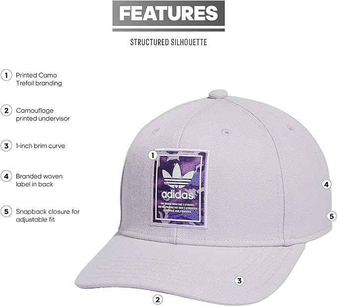 adidas Originals Men's Modern Camo Snapback