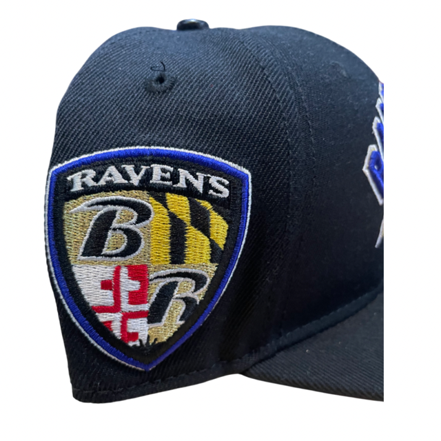 Baltimore Ravens Pro Standard Arched Black Snapback