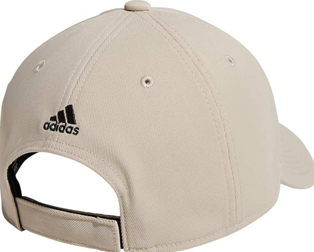 adidas Men's Beige/Black Decision III Adjustable Hat