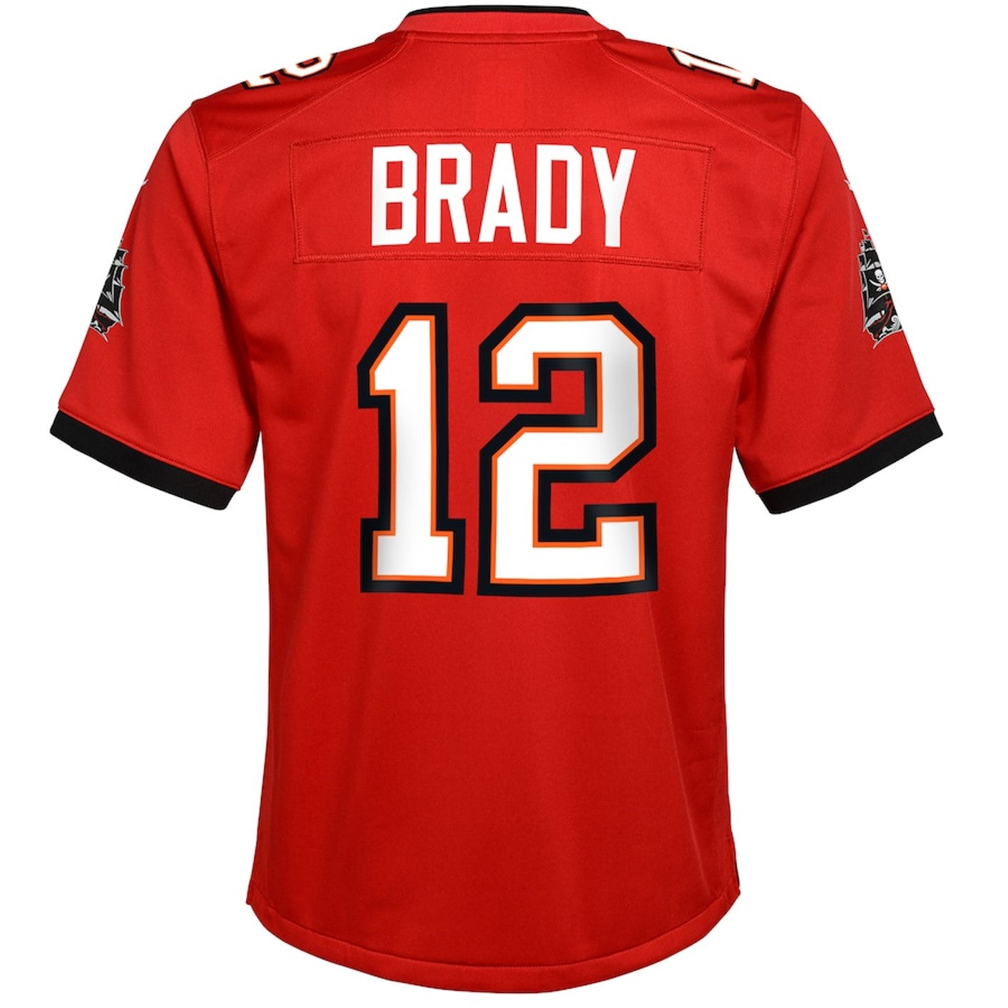 Tampa Bay Buccaneers #12 Tom Brady Super Bowl LV Youth Jersey - Red