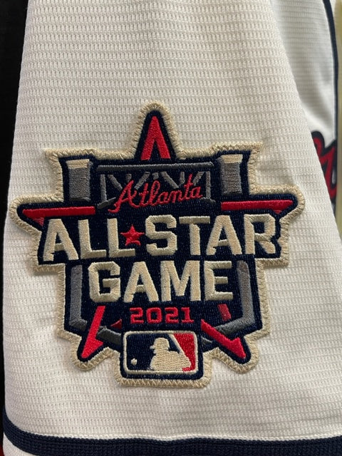 Atlanta Braves Nike Cream 2021 Allstar Game Jersey Men's Jerseys