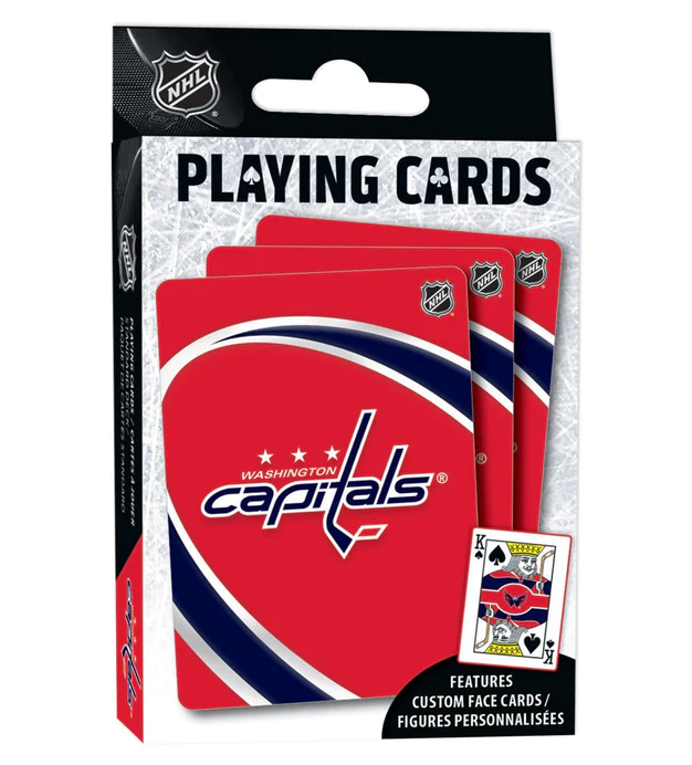 Washington Capitals MasterPieces Playing Cards 54-Card Deck