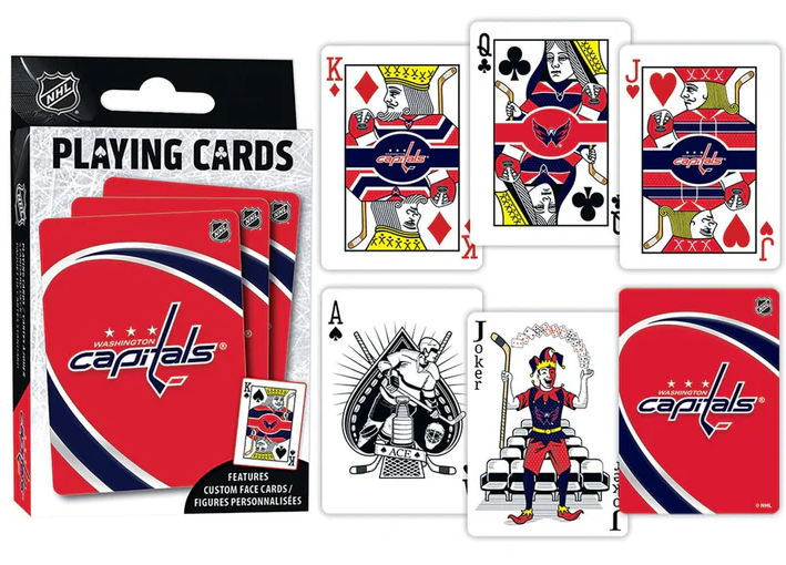 Washington Capitals MasterPieces Playing Cards 54-Card Deck