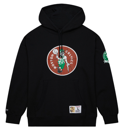 Boston Celtics Mitchell & Ness Game Time Vintage Hoodie
