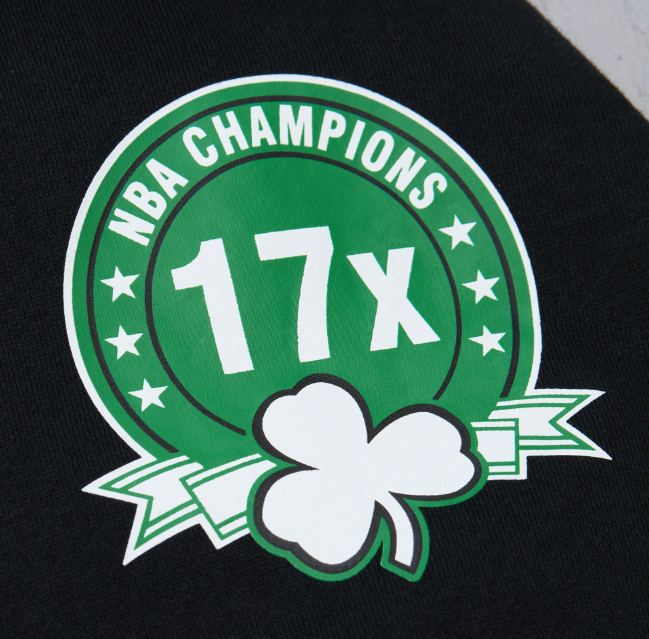 Boston Celtics Mitchell & Ness Game Time Vintage Hoodie