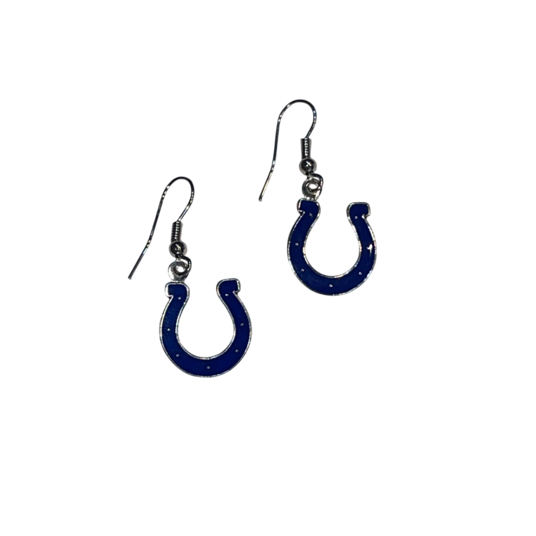 Indianapolis Colts Aminco J-Hook Logo Earring