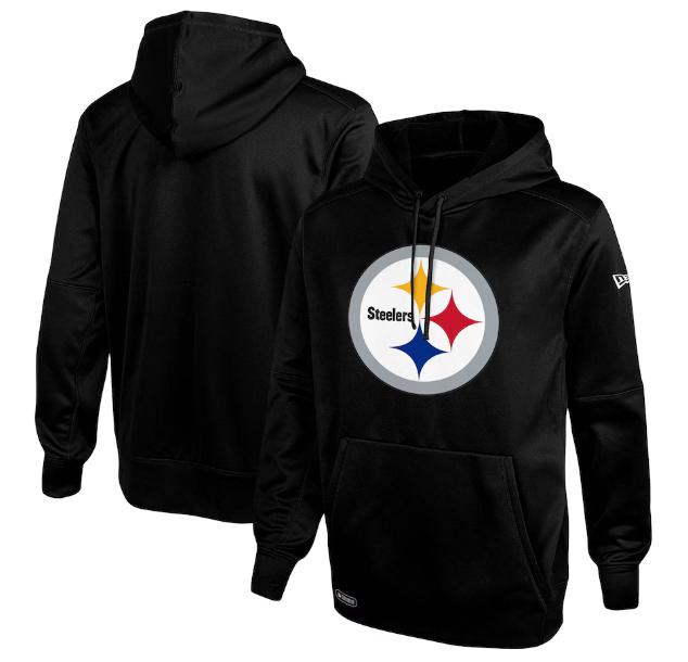 Pittsburgh Steelers Stadium Combine Hoody Men's Sweat Tops - Black