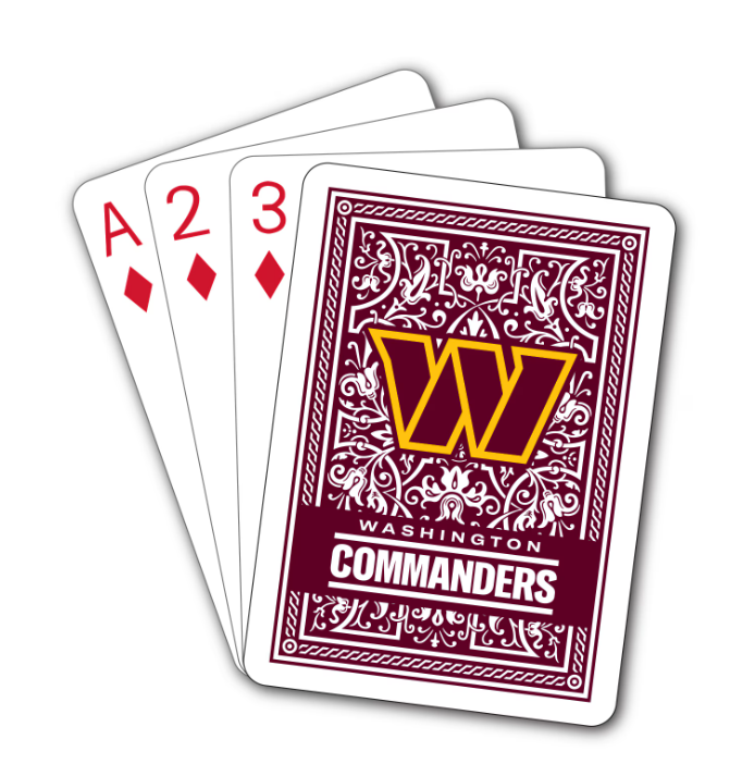 Washington Commanders MoJo Playing Cards