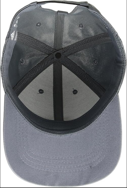 adidas Men's Onix/Gray Cpmtract III Adjustable Hat