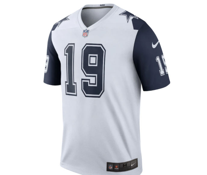 Dallas Cowboys Nike Amari Cooper #19 Color Rush Men's White Legend Jersey