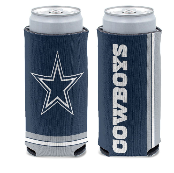 Dallas Cowboys Slim Can Cooler