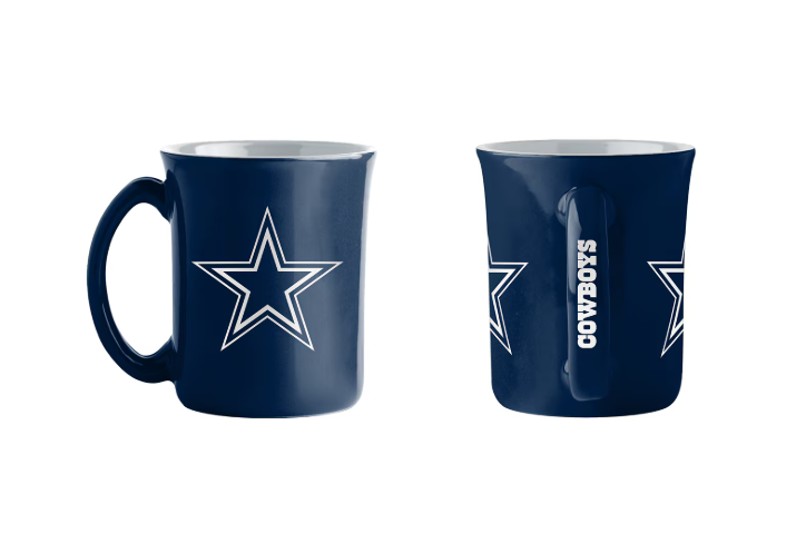 Dallas Cowboys Logo Bands 15oz. Cafe Mug