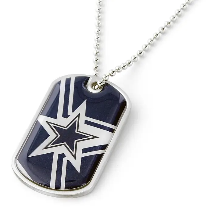 Dallas Cowboys Aminco Dynamic Dog Tag