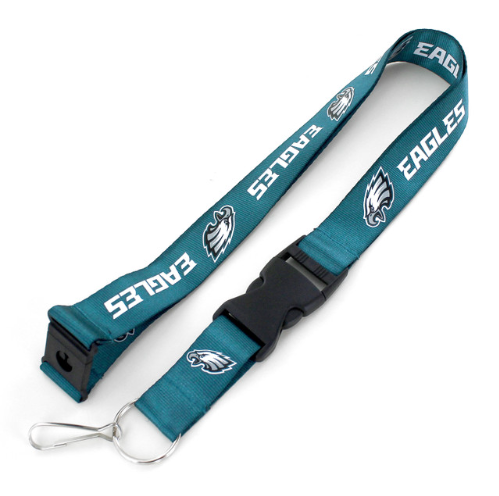 Philadelphia Eagles Aminco Green Team Lanyard