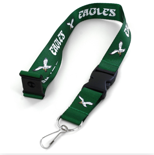 Philadelphia Eagles Aminco Throwback Team Lanyard