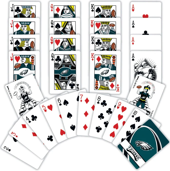 Philadelphia Eagles MasterPieces Playing Cards 54-Card Deck