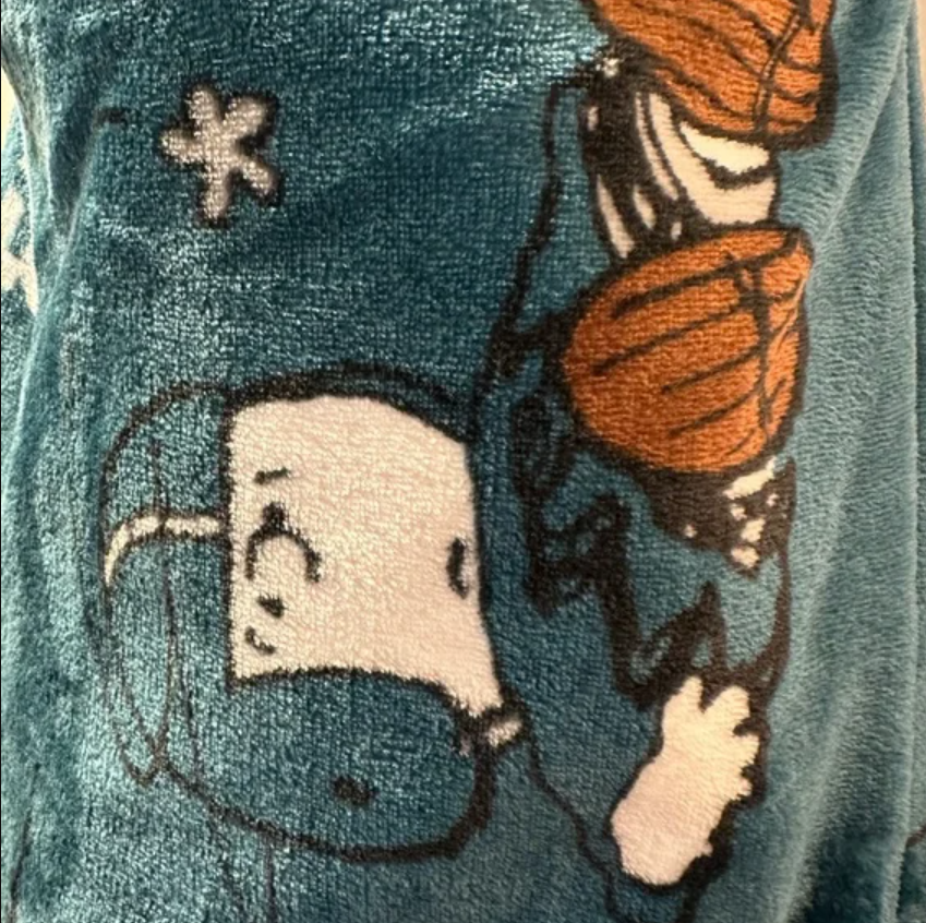 Philadlephia Eagles 66'x95" Peanuts OVERSIZED Super Soft Plush Throw
